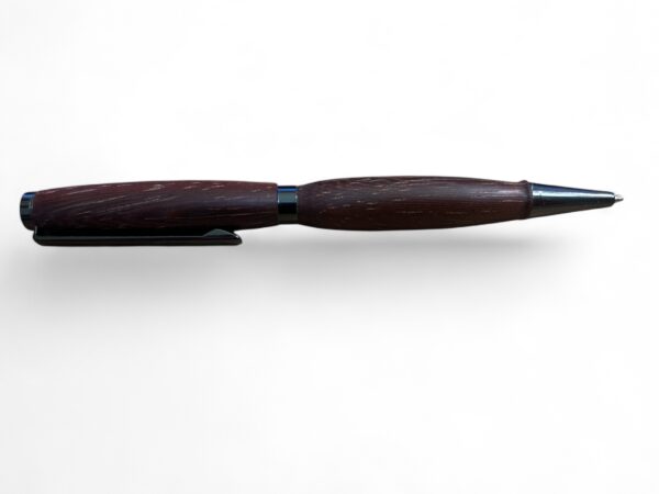 Dreh-Kugelschreiber aus Bongossi-Holz – Bild 2