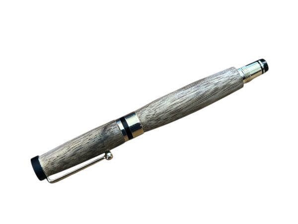 Handgedrechselter Limba-Füllfederhalter – Bild 2