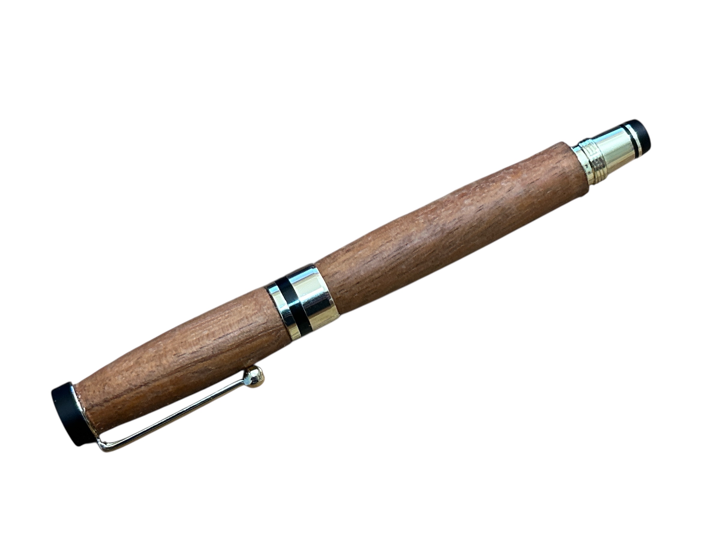 Handgedrechselter Palisander-Füllfederhalter – Bild 3