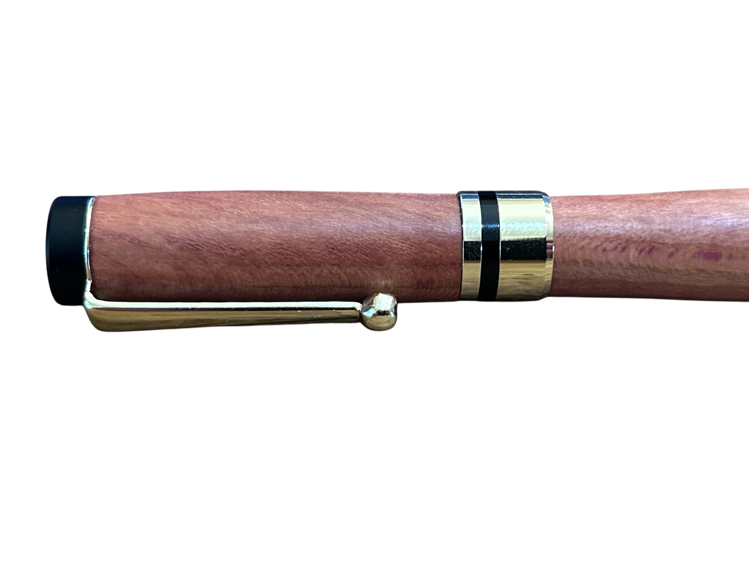 Handgedrechselter Füllfederhalter Zwetschge – Bild 4