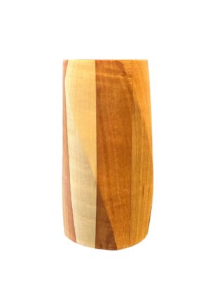 Handgedrechselter Teelicht-Halter "Schraube"