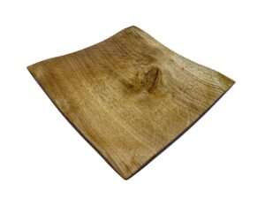 Handgedrechselte Schale aus Eiche