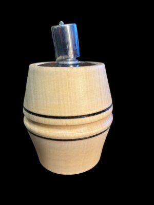 Handgedrechselte Öl-Lampe
