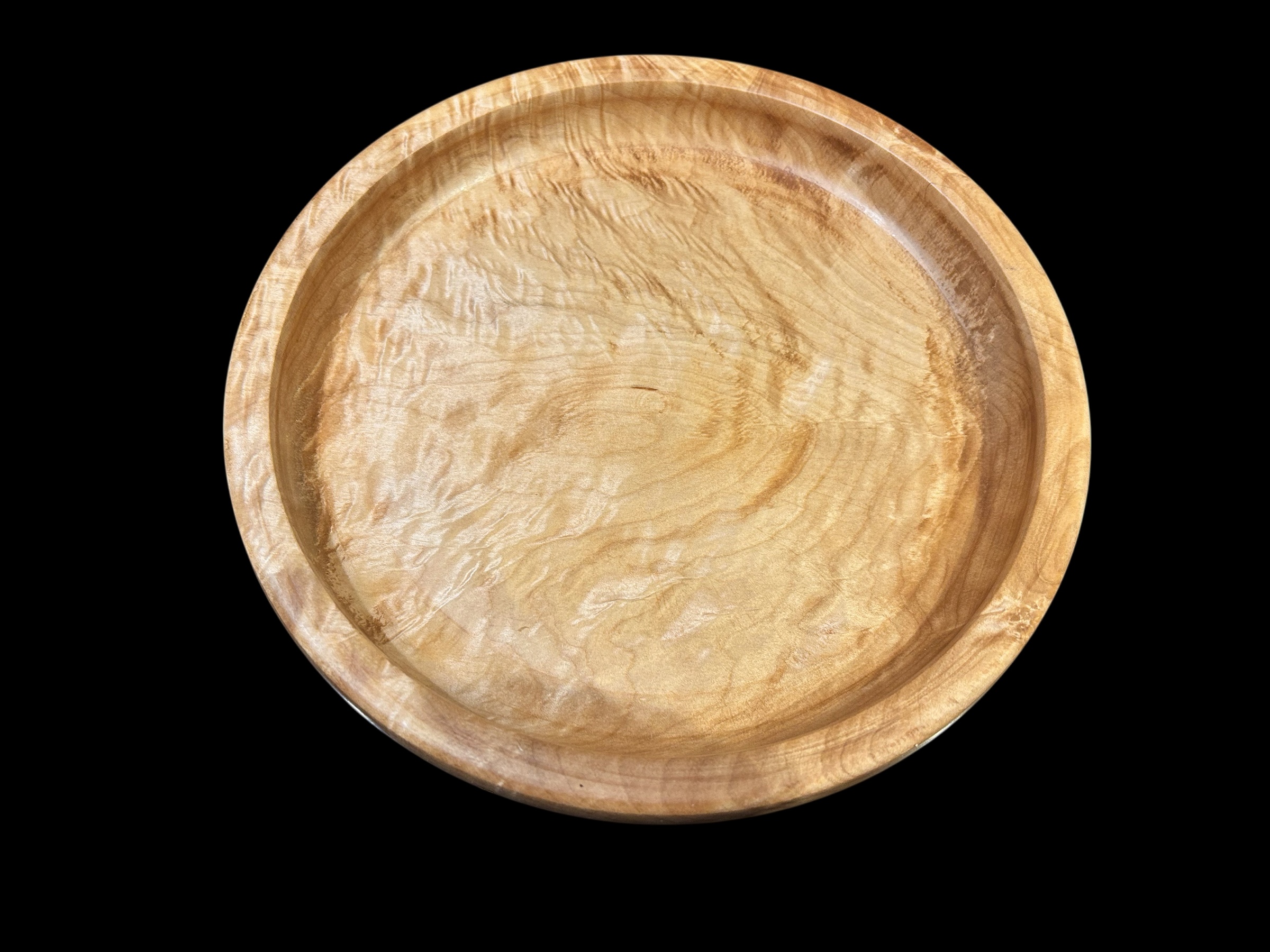 Handgedrechselte Schale aus Birke