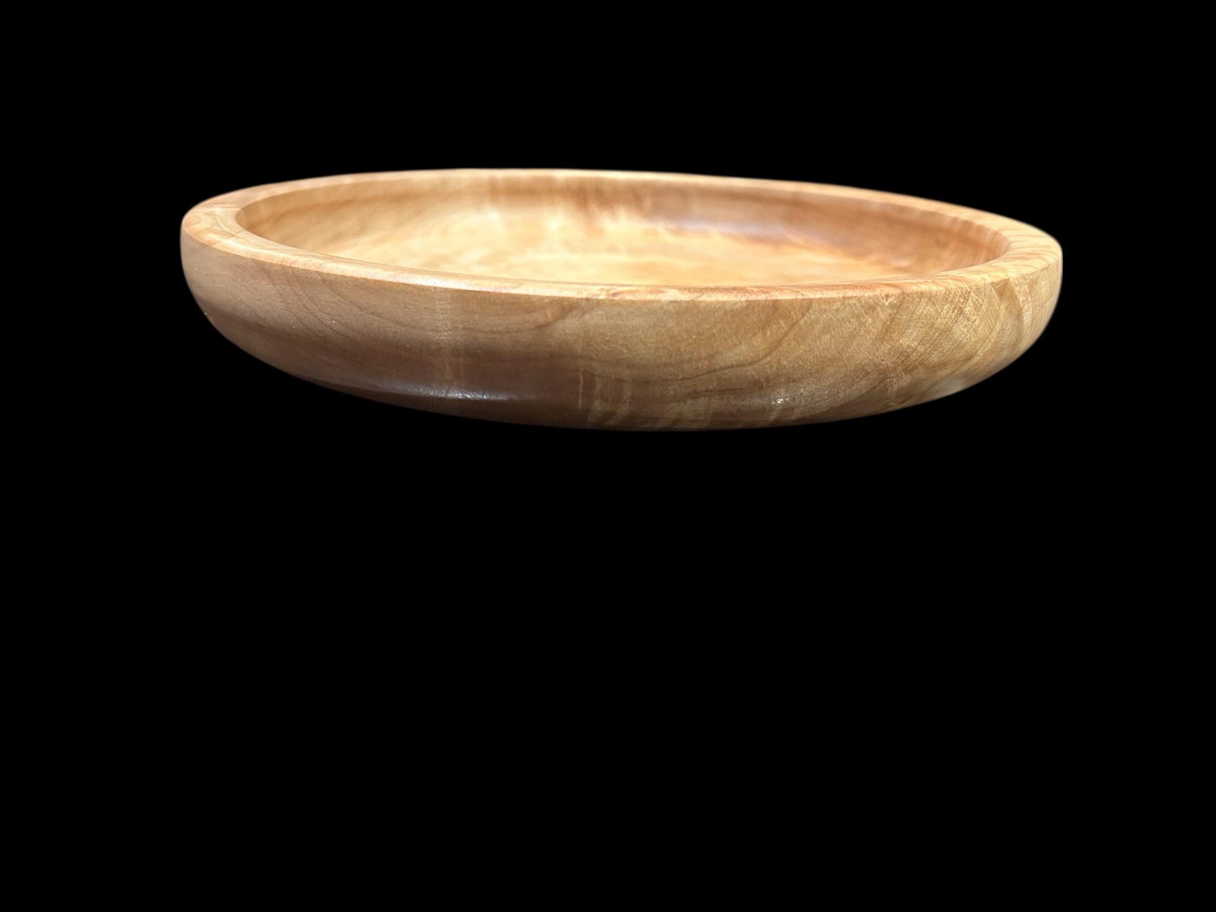 Handgedrechselte Schale aus Birke – Bild 3