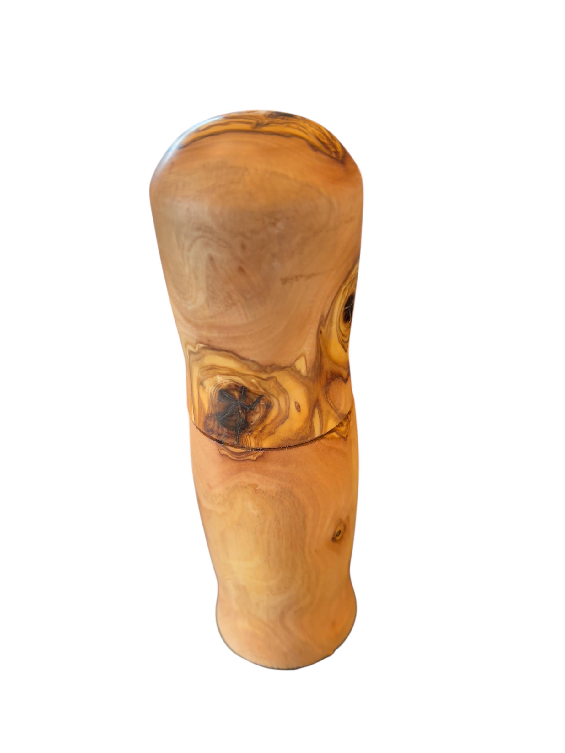 Pfeffer-/Gewürzmühle aus Olivenholz – Bild 2